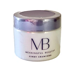 Meaningful Beauty Anti Aging Night Cream Cindy Crawford 1.7 oz / 50 ml Full Size - Picture 1 of 3