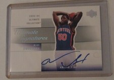 2003-04 Upper Deck Ultimate Collection Signatures Mike Sweetney Rookie Auto RC