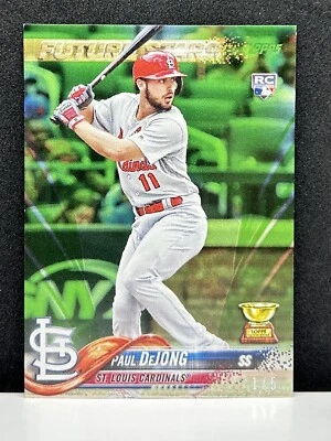 Paul DeJong 2018 Topps On Demand MINI GREEN RC #d 1/5 Cardinals Royals Rookie SP - Image 1 of 2