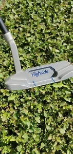 Highside Buckets Platinum Blue Stainless Steel Putter Milled Graph Shaft 34" - Picture 1 of 11
