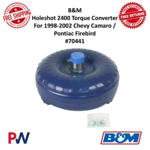 B&M Holeshot 2300-2500 Stall Torque Converter For 98-02 Chevy Camaro / Firebird - Picture 1 of 4