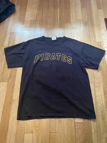 Roberto Clemente Pirates Majestic Cooperstown Collection T-Shirt Jersey - Large Cover