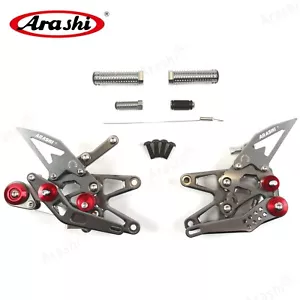 2.0 Quick Shift Rearset Foot Pegs For Triumph Daytona 675 675R 2013 - 2018 2014 - Picture 1 of 6