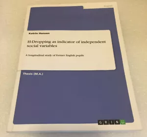 H-Dropping as indicator of independent social variables: A longitudinal study of - Imagen 1 de 3