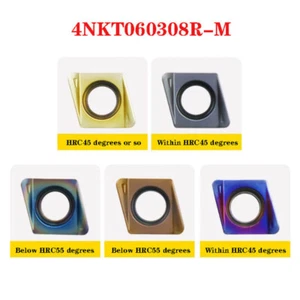 10P 4NKT060308R-M Double-side Carbide Milling Inserts Replace APMT1135 APMT1604 - Picture 1 of 7