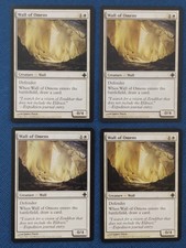 MTG 4x Wall of Omens x4 LP Rise of the Eldrazi Magic Playset