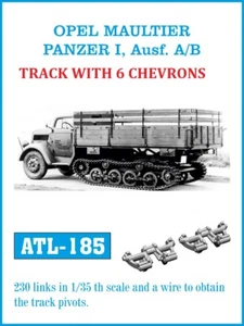 FRIULMODEL ATL-185 OPEL MAULTIER / PANZER I, Ausf. A/B scala 1/35 - Foto 1 di 1