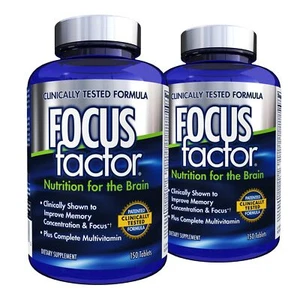 Focus Factor Nutrition for The Brain, Improved Memory & Concentration Brain - Picture 1 of 4