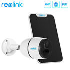 Reolink 4Mp 4G Lte Security Camera Battery Solar Powered Night Vision Go Plus