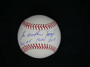 LEE ARTHUR SMITH FULL NAME SIGNED OFFICIAL OMLB BASEBALL "HALL OF FAME 2019" JSA - Picture 1 of 2