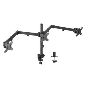 Activiva Triple-Screen Monitor Arm, Adjustable Mount for 13”-27” Displays - Picture 1 of 4
