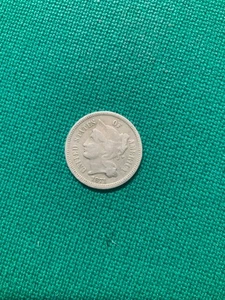 1871 3 cent nickel - Picture 1 of 2