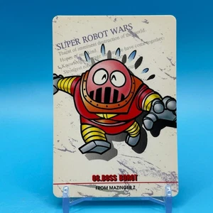 Boss Borot Super Robot Wars TCG Trading Card Bandai Gioco BANPRESTO Giappone #8 - Foto 1 di 12