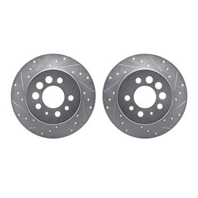 WGPN1-27033 R1 Concepts Brake Discs 2-Wheel Set Rear for Volvo 960 940 240 740 - Изображение 1 из 3