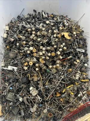vintage huge lot Germanium Transistor 1000s Of Vintage Old Stock Radio Parts #12 - Image 1 of 4