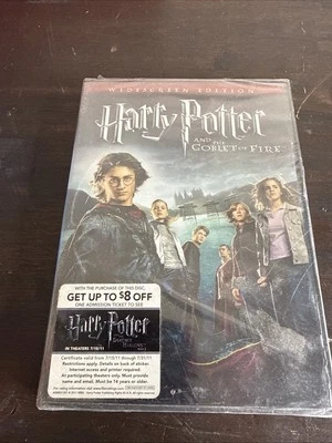 Widescreen Edition HARRY POTTER AND the GOBLET of FIRE DVD Movie New Sealed  - Image 1 of 4