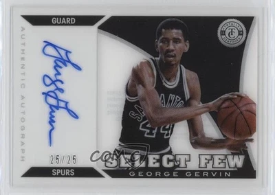 2013 Totally Certified Select Few Signatures /25 George Gervin #SF-GE Auto HOF - Image 1 of 2