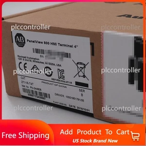 Allen Bradley 2711R-T4T Ser B PanelView 800 4-inch HMI Terminal 2711R-T4T New US - Picture 1 of 7