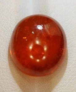 Large orange garnet cabochon - natural spessartite gemstone 14.30 CTS - Picture 1 of 10
