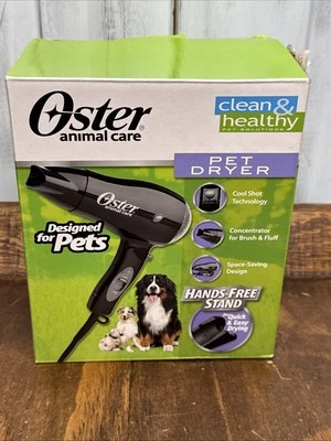 Oster Cuidado de Animales Perro Mascota Pelo Secador Manos Libres Soporte PDC-2SP-FOURW Foto 1 de 4