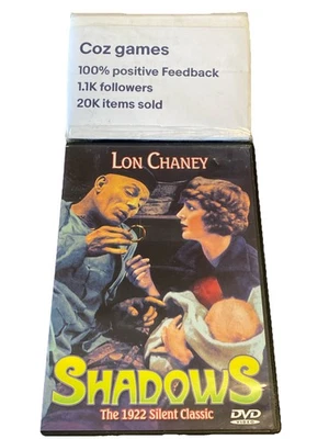 Shadows DVD Region Free 1922 Film Lon Chaney Marguerite De La Motte Silent Movie - image 1 of 4