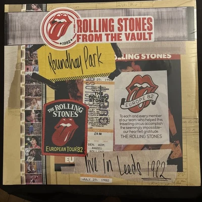 Rolling Stones From the Vault: Live in Leeds 1982 3 X LP Record & DVD 2016 New - Image 1 of 4