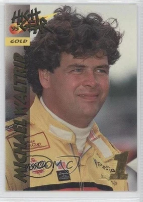 1995 Wheels High Gear Day 1 Gold Michael Waltrip #9 - Image 1 of 2