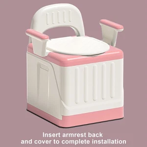 Hot Bedside Commode For Adults Padded High Weight Capacity Bedside Commode - Picture 1 of 24