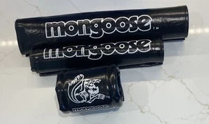 Mongoose BMX Pad Set - Black - Picture 1 of 2