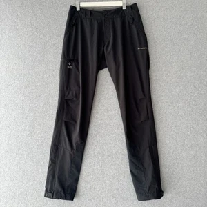 Macpac Women’s Pants Alpine Series Sz 8 Black Outdoor Adventure Hiking Fleece - Picture 1 of 15