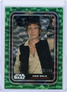 2023 Topps Star Wars Han Solo Green Foil /499 - Picture 1 of 2