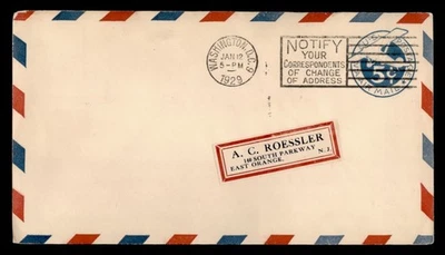 DR WHO 1929 FDC #UC1 STATIONERY ROESSLER w14568 - Image 1 of 2