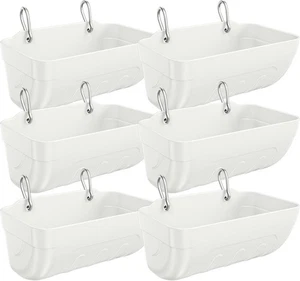 Ziegenfutterhaus hängend 6er Pack 3,5 Quart, Hühnertränke Futtertrog für Geflügel - Bild 1 von 2