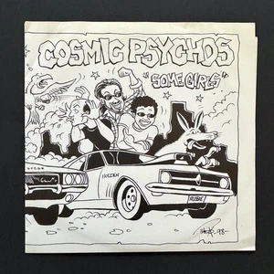 THE MELVINS I Can't Shake it Vinyl Record 45 Picture sleeve NM Cosmic Psychos 7" - Picture 1 of 2