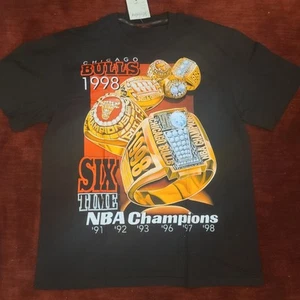 Air Jordan Holiday T-Shirt Official 6 Time Champs Neu Originalverpackt! XXL  - Bild 1 von 4
