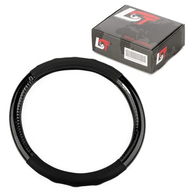 Housse De Volant Housse De Protection Ø 38x9 Cm Noir Carbon Pour PEUGEOT - Photo 1/4