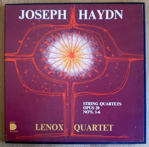 Joseph Haydn String OP 20 #1- 6 / Lenox Quartet 3 LP Bx - Picture 1 of 1