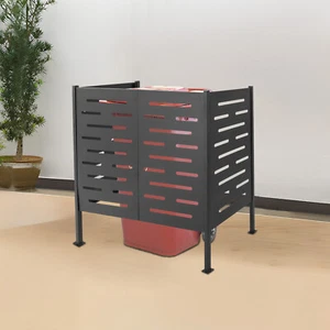 NEW Air Conditioner Fence Iron Outdoor Equipment Enclosure Privacy Fence Panel - Picture 1 of 20