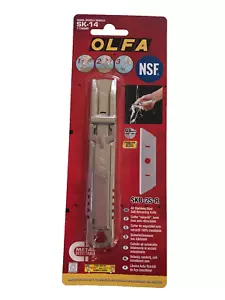 OLFA SK-14 NSF-zertifizierter einziehbarer Sicherheitsschneider aus Edelstahl - Bild 1 von 2