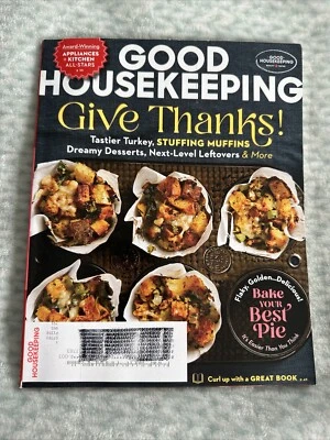Good Housekeeping Magazine Nov 2022 Thanksgiving Turkey Stuffing Muffins Dessert - Image 1 of 3