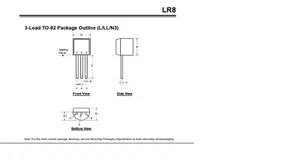 NEW LR8N3-G LR8N3 Mouser 689-LR8N3-G 450V Microchip Voltage Regulator - Picture 1 of 1