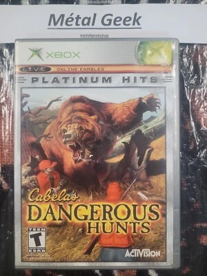 Cabela's Dangerous Hunts Xbox CIB EN Tested Free Shipping in Canada !! - Image 1 of 4