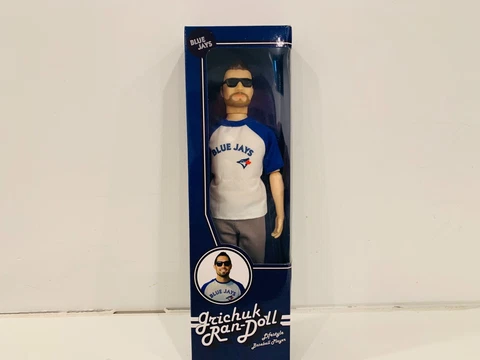 Randal Grichuk Doll Toronto Blue Jays Stadium Giveaway Baseball MLB AS IS Cover
