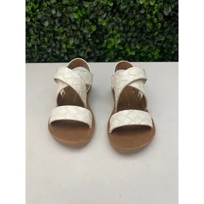 Sandalias blancas para niños pequeños Lucky Brand, talla 7 Foto 1 de 4