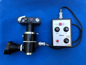 Nikon M-35S Microscope Camera Dark Box Photomicrography Equipment - Picture 1 of 10
