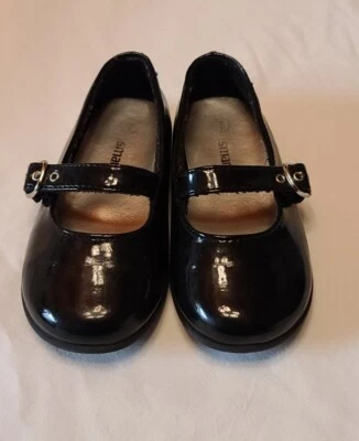 Smartfit, Black Baby Shoe, Size 7 - Image 1 of 4