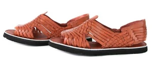 SIDREY Womens Generic Mexican Sandals Pachuco Style Handmade - Chedron Huaraches - Picture 1 of 6