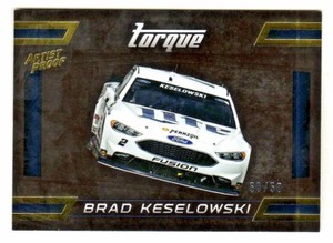 2016 Panini Torque Racing ARTIST PROOF #87 BRAD KESELOWSKI 50/50 NASCAR