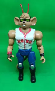 GALOOB -BIKER MICE FROM MARS - STERZO - THROTTLE - HOME RUN - VINTAGE - Imagen 1 de 4