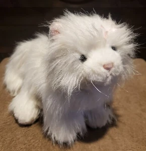 Ganz Webkins 9" Persian Cat Kitten White Plush Stuffed Animal HM110 NO CODE - Picture 1 of 7
